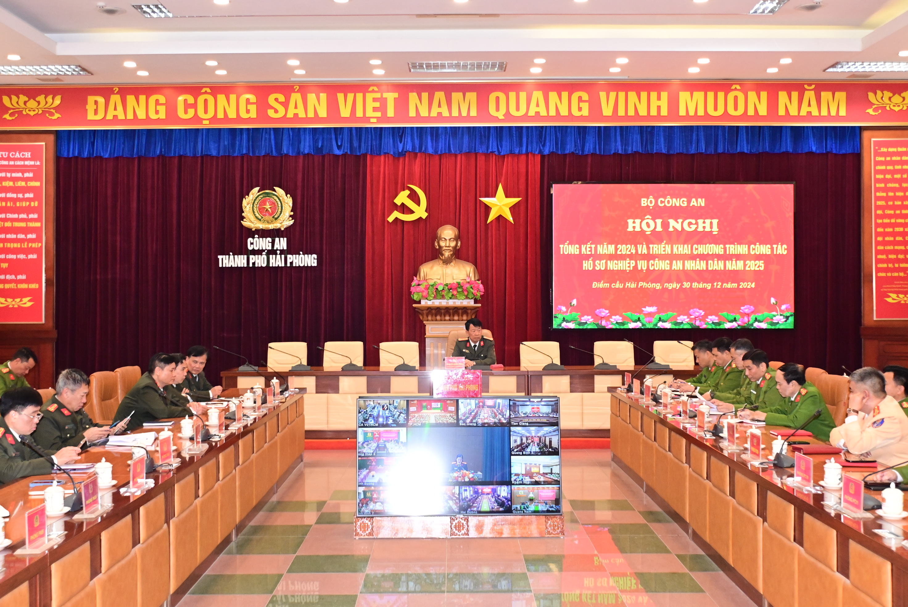 Triển khai chương trình công tác hồ sơ nghiệp vụ Công an nhân dân năm 2025